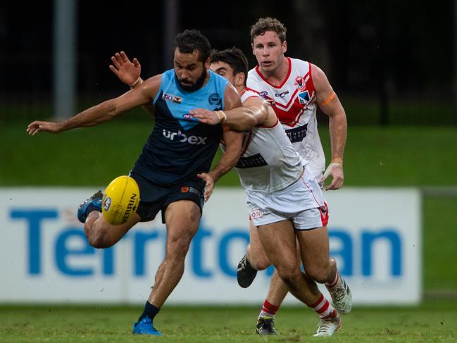 Round 17 NTFL: Darwin Buffaloes v Waratah at TIO Stadium. Jarrod Stokes. Photograph: Che Chorley