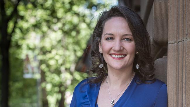 Georgina Downer, the daughter of former foreign minister Alexander Downer. Picture: Jake Nowakowski