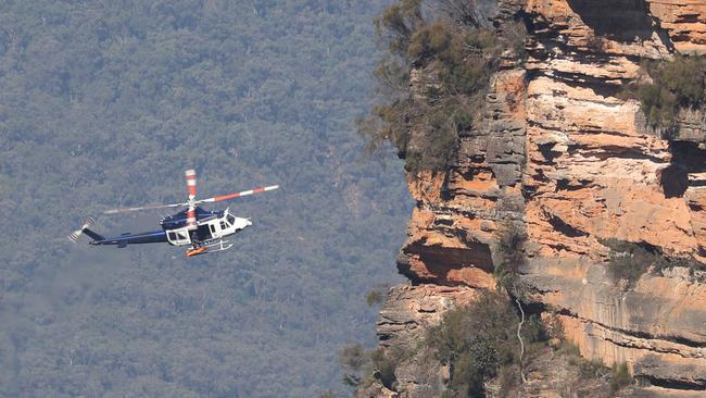 The dense bushland meant it took until Tuesday for NSW Police to be able to retrieve the bodies of Mr Nazir and his son. Picture: John Grainger