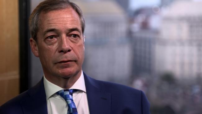 Forme British MP Nigel Farage says conservatives are lagging behind the liberal left in use of social media. Source: Supplied.