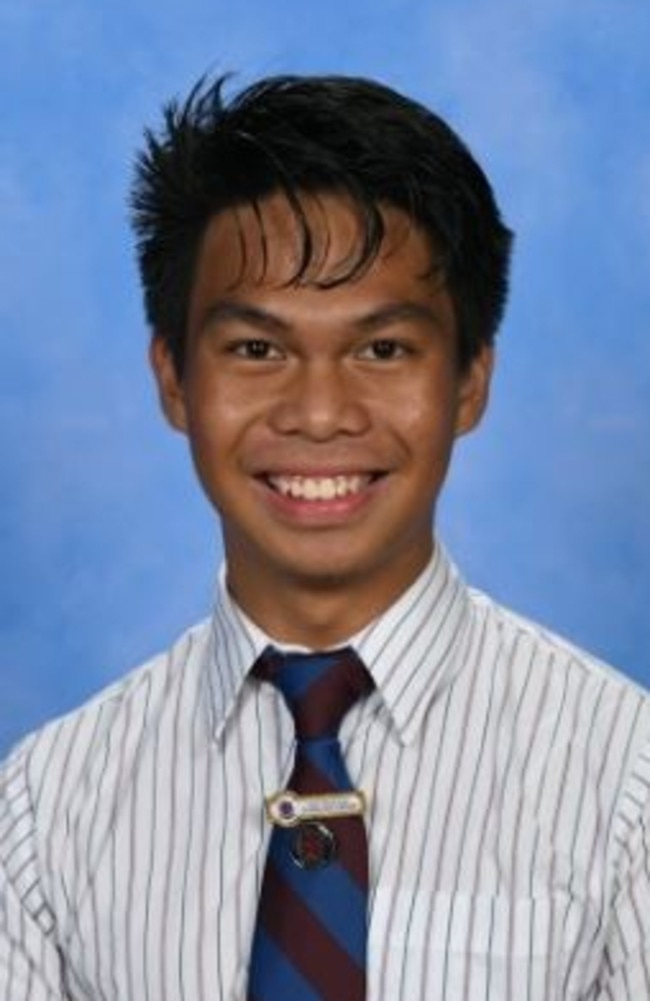 Dux Candidate Dan Kevin Asuncion. Picture: Mackay State High School