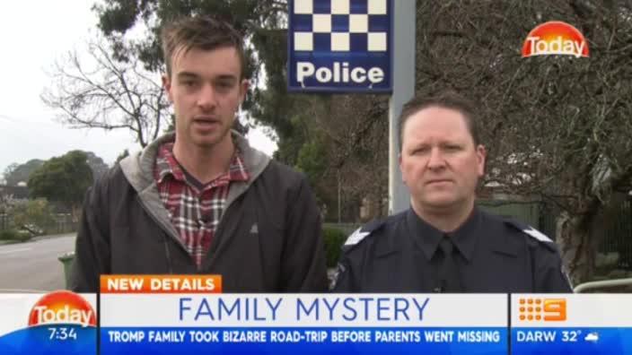 Son of missing man, Mark Tromp speaks to The TODAY Show           