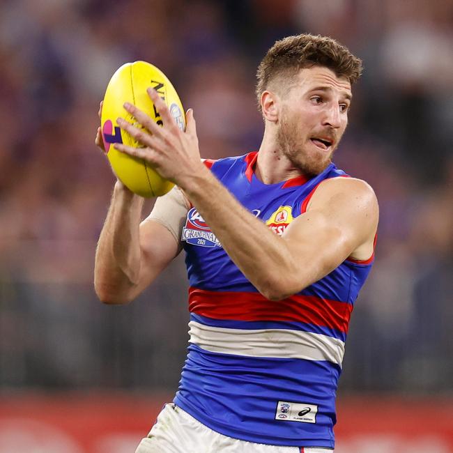 Western Bulldogs captain Marcus Bontempelli. Photo by Michael Willson/AFL Photos via Getty Images)