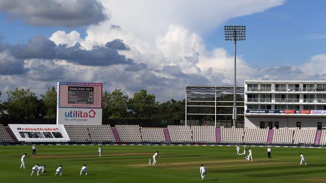 Pakistan and England battle it out at the Ageas Bowl in Southampton before the rain-and-light-affected game ended in a draw