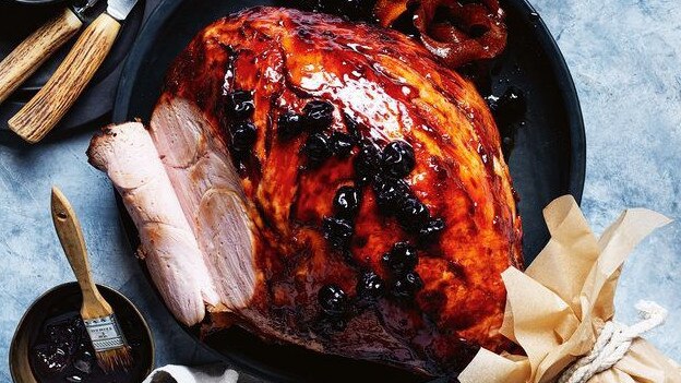 This rum and Coke Christmas ham.