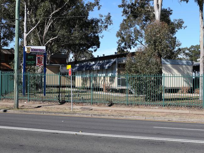 Parents hope there will also be money to replace demountable classrooms at Bonnyrigg High Picture: NCA NewsWire