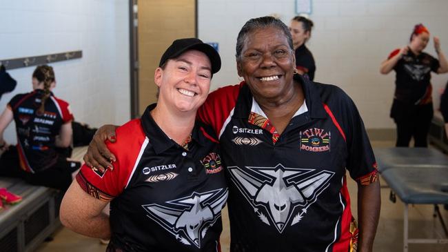 Action shots from NTFL Round 9 at Tiwi, 30 November 2024. Picture: Jack Riddiford / AFLNT Media