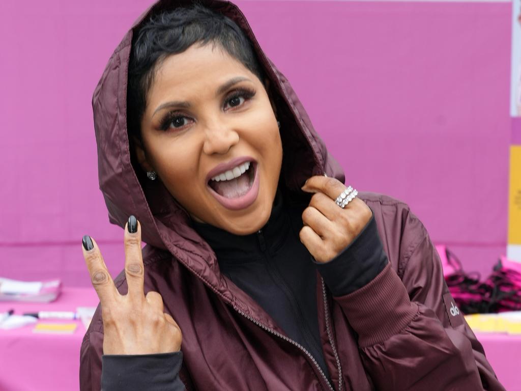 Toni Braxton bares boobs and legs in VERY revealing outfit barely covering  her body - Irish Mirror Online