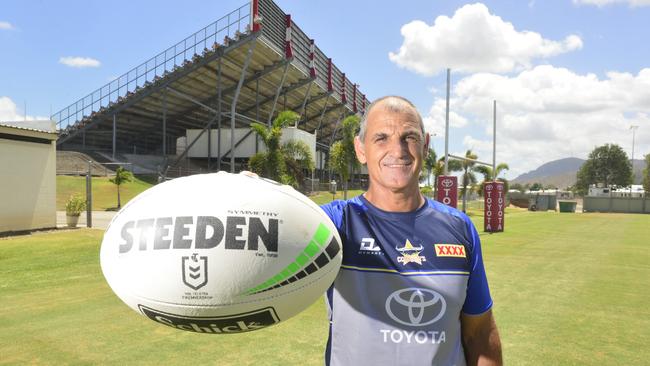 Steve Georgallis has left his assistant job at the Cowboys to become head coach of the Eels’ NRLW team. Picture: Matthew Elkerton