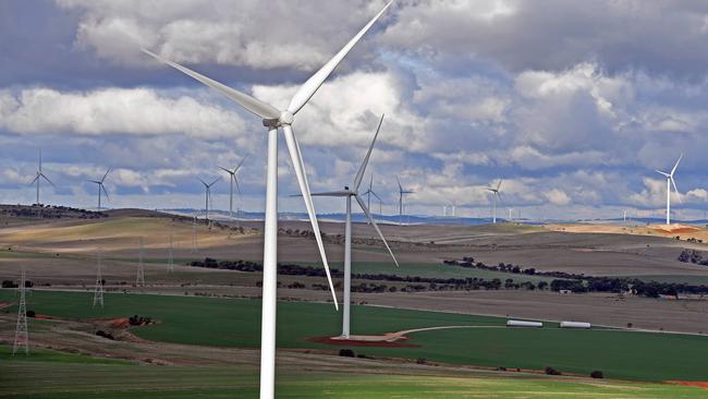 What happens to turbines when wind dies? Picture: Tom Huntley