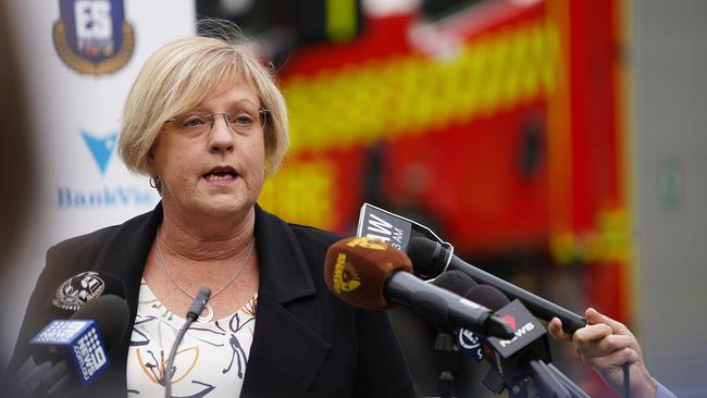 Emergency Services Minister Lisa Neville will reintroduce the bill to parliament. Picture: AAP Image/Stefan Postles