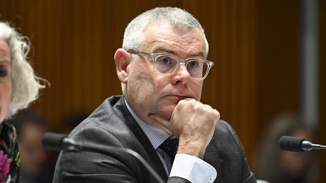 Senior Labor minister Murray Watt said the rise in anti-Semitic attacks warranted a tough legislative response. Picture: NewsWire / Martin Ollman