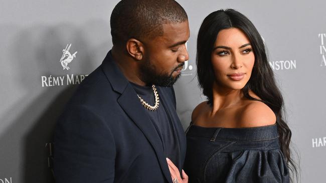 Kanye and Kim divorced earlier this year. Picture: Angela Weiss / AFP