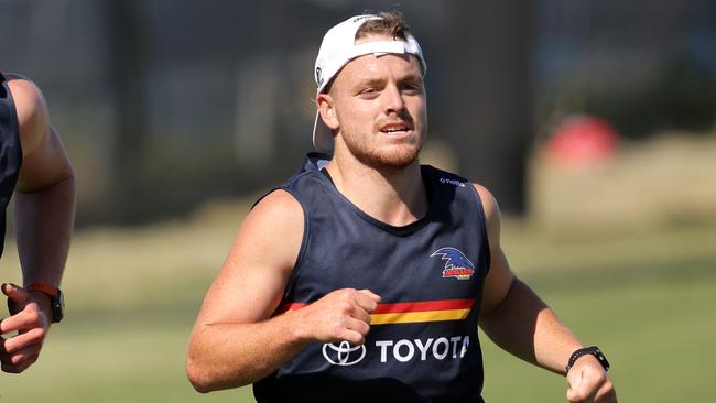 James Rowe has played every game for the Crows so far after making his debut in Round 1.