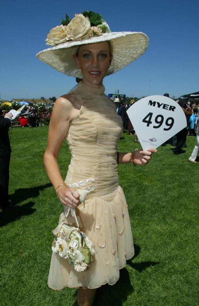 Brooke Williams at Derby Day 2004.