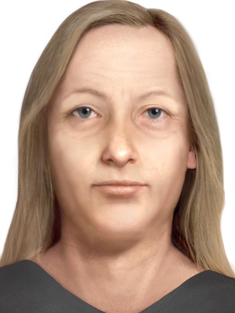 A progressed image of Elaine Johnson. Picture: Supplied