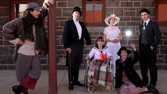 Cast members of the Boilerhouse Theatre Company’s production of The Secret Garden in 2015. Picture: Adam Elwood