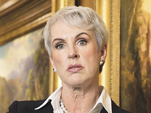 DEAL-20150220 Diane Smith-Gander, Wesfarmers Chairman, photographed in the dining suite at Wesfarmers head offices, 40 The Esplanade, Perth Pic : Philip Gostelow