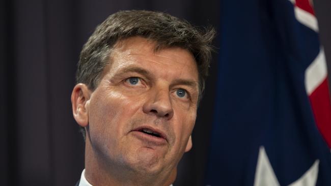 Energy Minister Angus Taylor. Picture: Martin Ollman