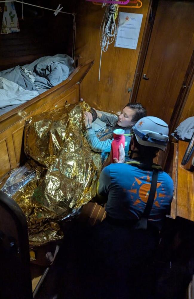 An 11-year-old girl is thought to be the sole survivor of a shipwreck off the coast of an Italian island. Picture: Compass Collective