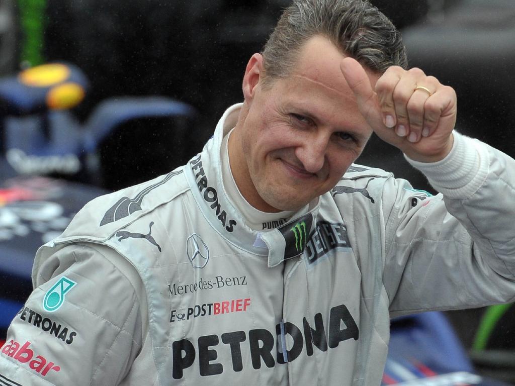 Michael Schumacher is fighting.