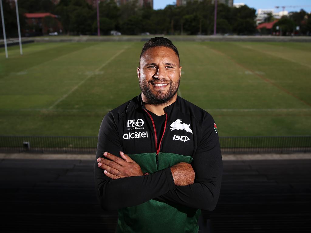 Yileen Gordon is the last playing link to the pre-Russell Crowe era at the Rabbitohs. Picture: Sam Ruttyn