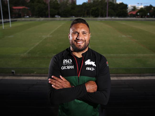 Yileen Gordon is the last playing link to the pre-Russell Crowe era at the Rabbitohs. Picture: Sam Ruttyn