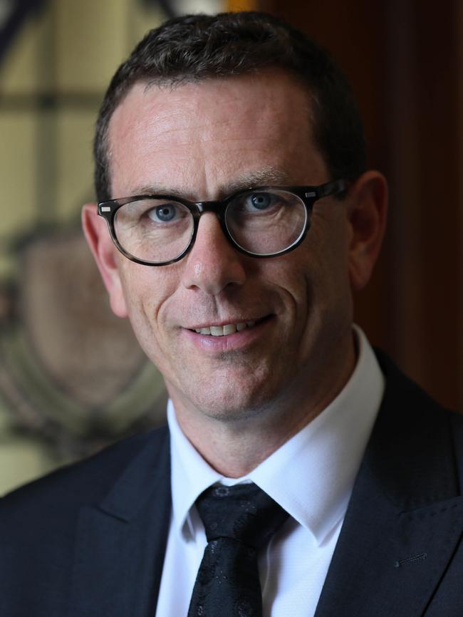 New Scotch College principal Trent Driver. Picture: Supplied