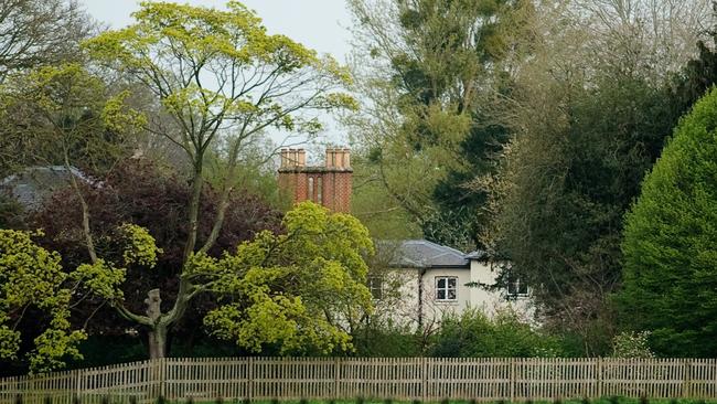 Frogmore Cottage, the former home of Prince Harry, Duke of Sussex, and Meghan, Duchess of Sussex. Picture: GOR/Getty Images