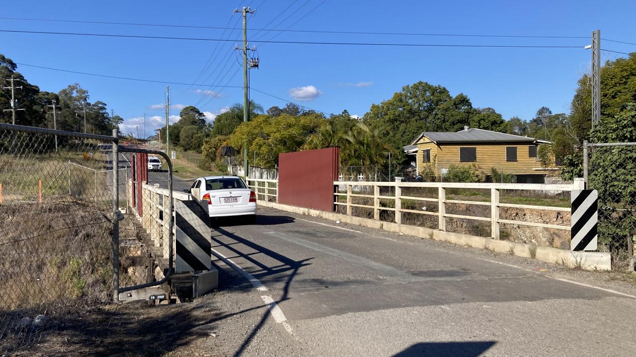 The rail overpass at Hall Rd, Glanmire, has been identified as a looming problem once the Gympie Bypass opens, with a new council report saying it will become a main route into the city but is not suitable to handle the increase in traffic expected to use it.