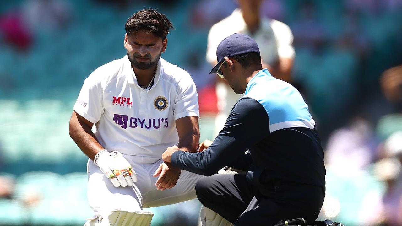 Rishabh Pant was too injured to keep, but healthy enough to nearly score a ton.