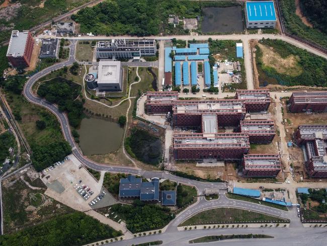 The P4 laboratory on the campus of the Wuhan Institute of Virology in Wuhan. Picture: AFP