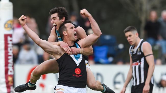 Luke Garland is one of the few remaining 2019 premiership players still playing at Lavington.