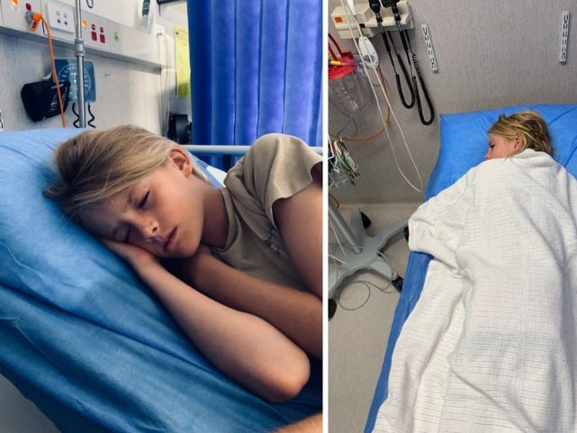 Boy stung by deadly jellyfish