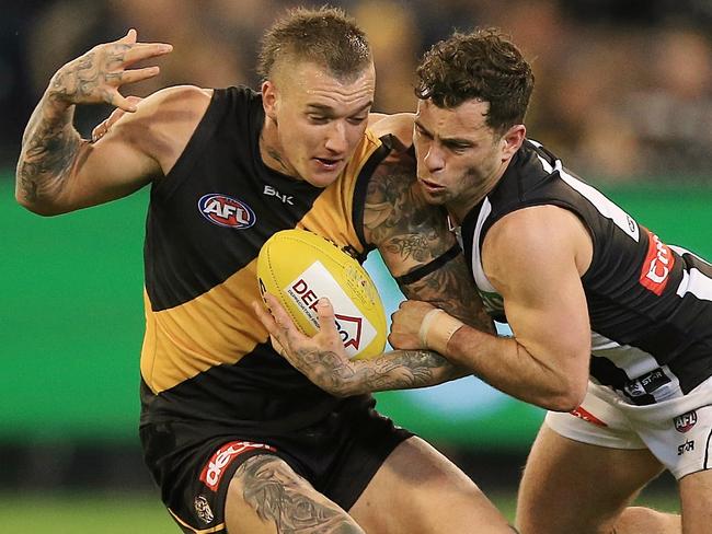 Dustin Martin was excellent on Friday night.