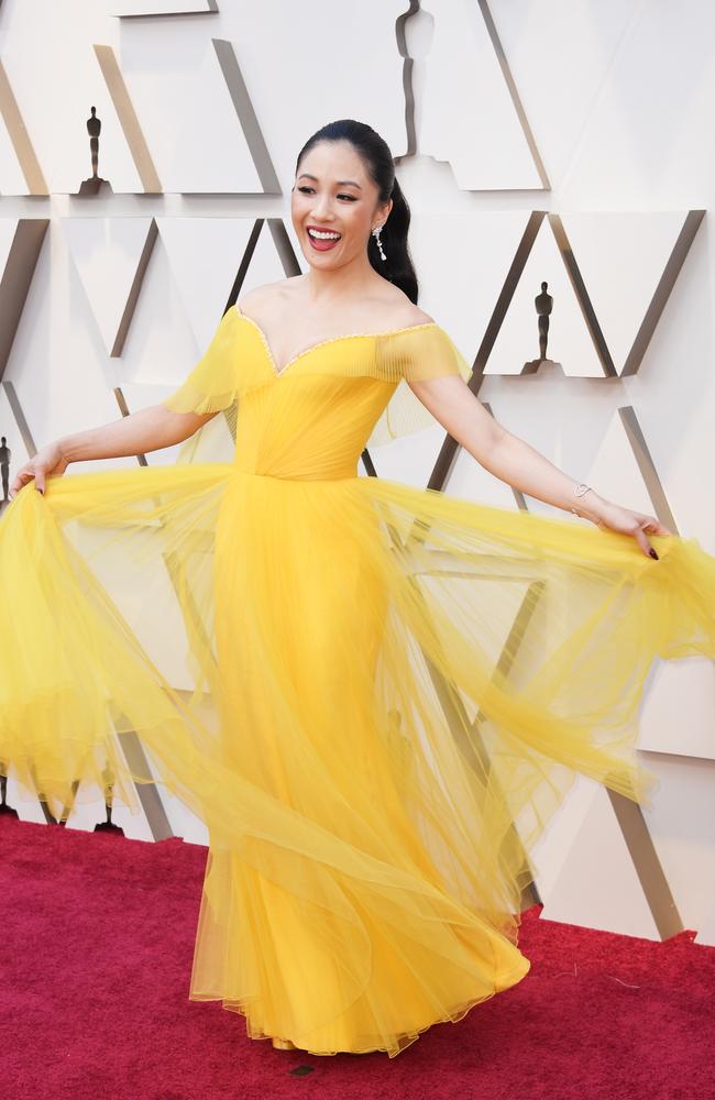 Wu is giving off serious Disney Belle vibes. Picture: Frazer Harrison/Getty Images