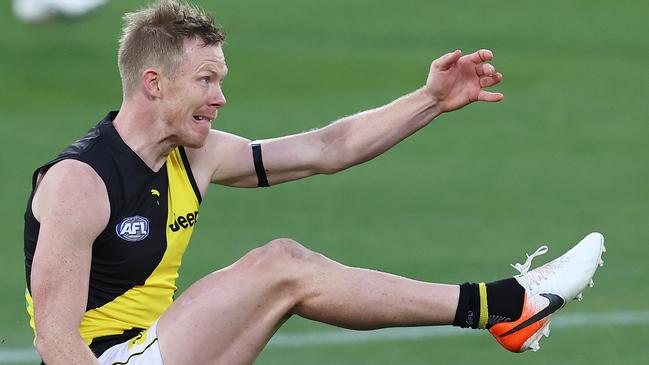 Jack Riewoldt has spoken of his hub struggles. Picture: Michael Klein