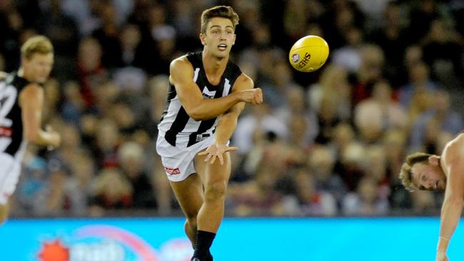 There was plenty to like about Josh Daicos. Picture: AAP