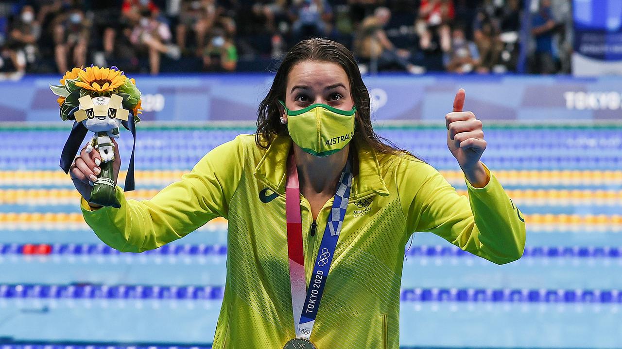 Kaylee McKeown won gold for Australia.