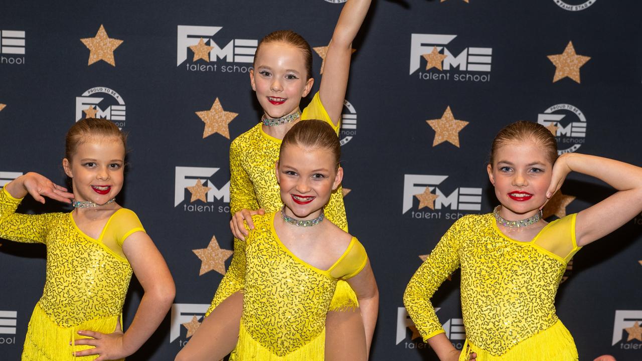 Jessica, Elyse, Emersyn and Charlotte at the 76th Mackay Eisteddfod Monday 2 October 2023 Picture: Michaela Harlow