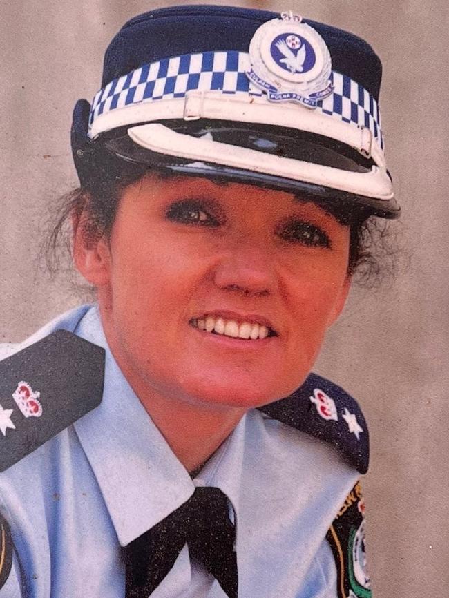 Karen Webb file from back in the day. Picture: Supplied