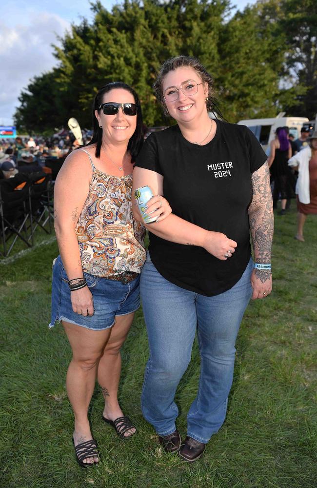 Sheree Ryan and Tahlia Pearce at Sounds of Rock 2024 in Hervey Bay. Picture: Patrick Woods.