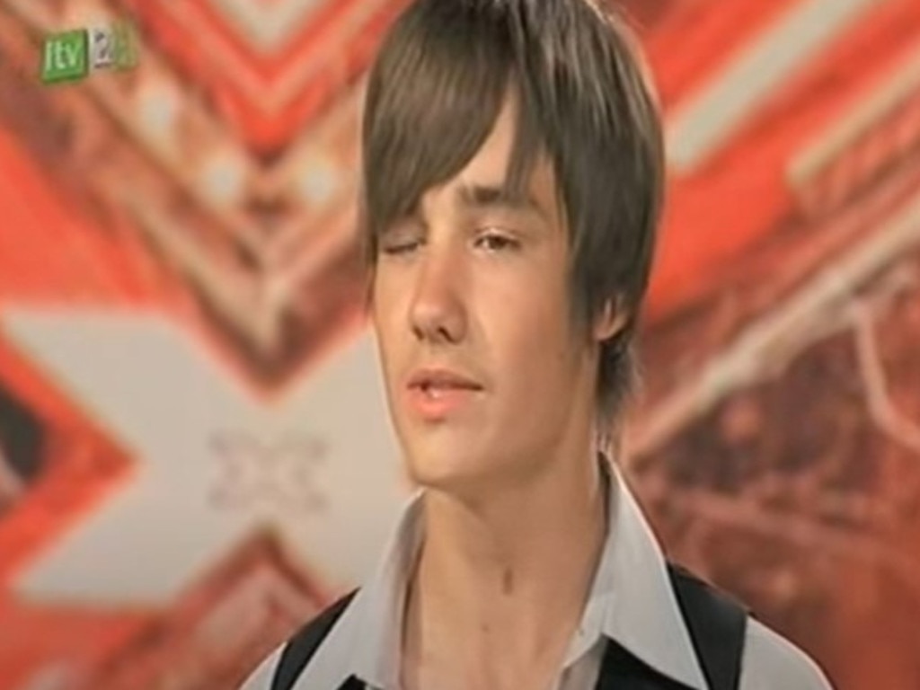 Liam Payne, 14, winks at Cheryl Cole during his audition for the X Factor.