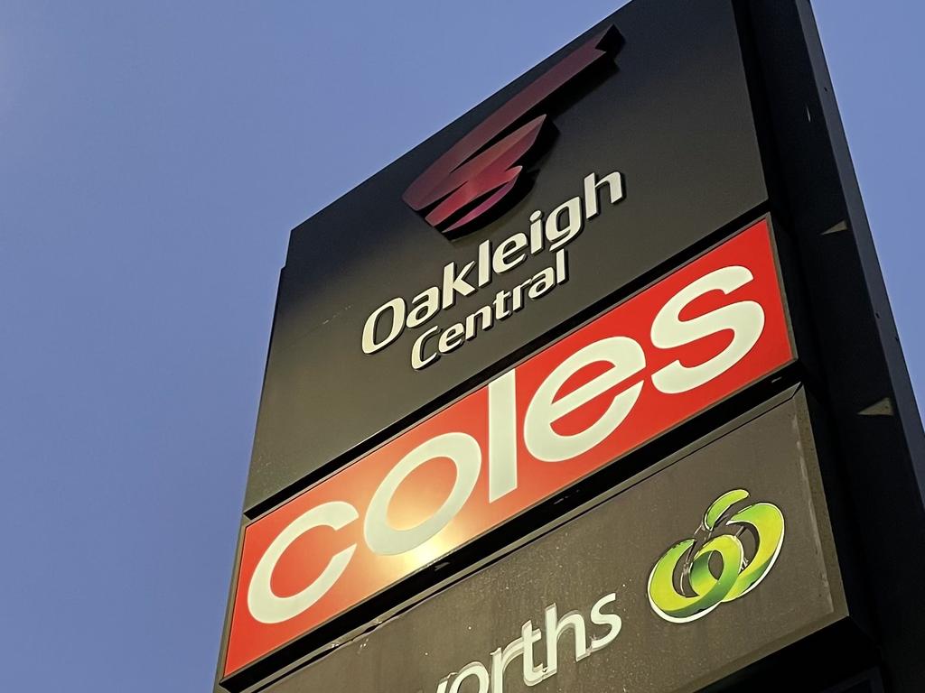 Oakleigh Central shopping centre has been listed as a Covid exposure site. Picture: David Crosling