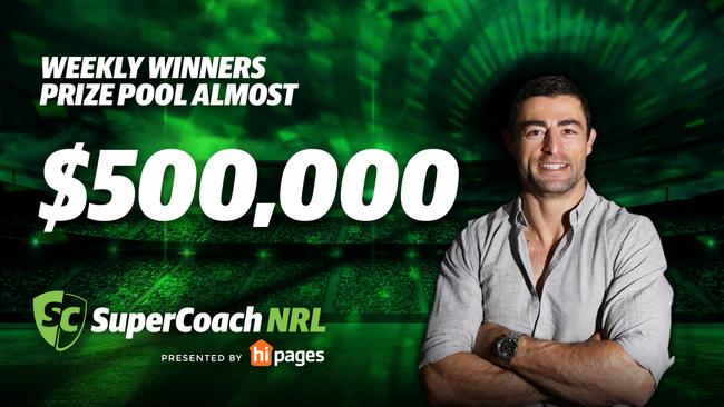 NRL SuperCoach has a potential prize pool of almost $500,000.