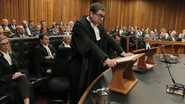 Chris Gunson, President of the Tasmanian Bar Association. Picture: RICHARD JUPE