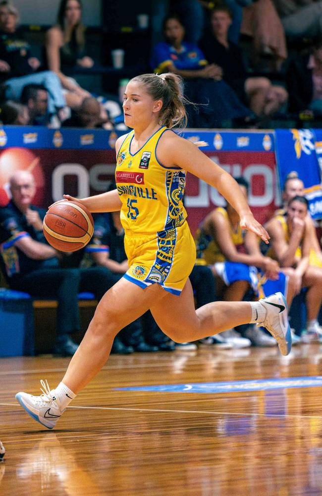 Townsville basketballer Ainslie Minogue has been named among the best the community has to offer. Picture: Wade Wright