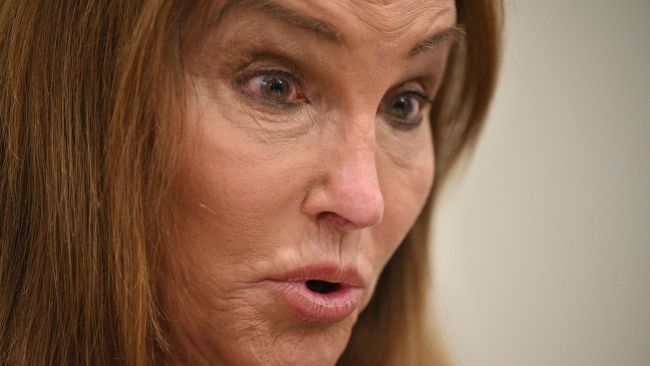 Caitlyn Jenner tried to walk a fine line on abortion. Picture: Robyn Beck/AFP 