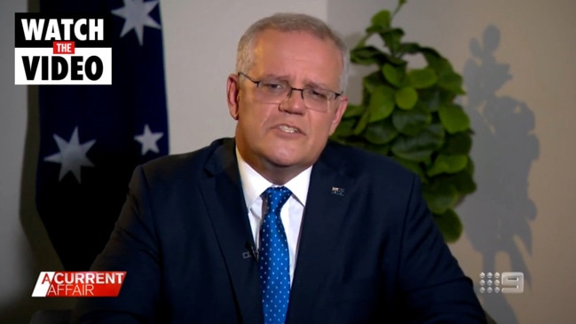 Tracy Grimshaw grills Scott Morrison (ACA)