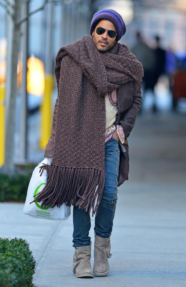 Lenny Kravitz Talks Scarf Meme From 2012 in GQ Interview